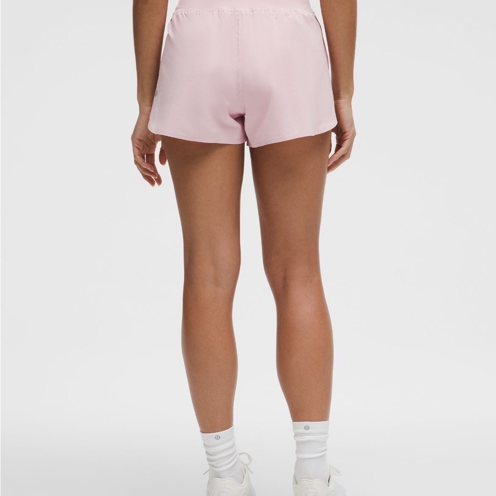 Lululemon Athletica fast and free Light Pink Shorts - Picture 3 of 3